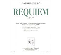 Requiem, Op. 48 version 1900 choeur en accolade