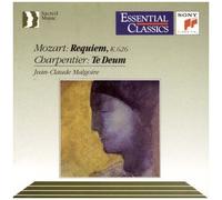 Mozart et Marc Antoine Charpentier – Requiem / Te Deum – CD – Sony