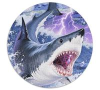 Requin 1000 Piece Jigsaw Puzzle for Adults Challenging Game Stress Relief Puzzle Cultivate The Spirit of Teamwork for Adults Gifts 1000pcs (67.5x67.5cm)