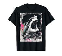Requin Animal Amant océan Cool Motif Illustration Graphique Art T-Shirt