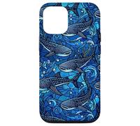 Requin Baleine Bleu foncé Marine Coque pour iPhone 12/12 Pro