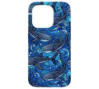 Requin Baleine Bleu foncé Marine Coque pour iPhone 15 Pro