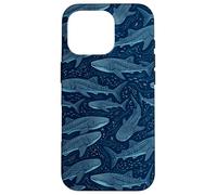 Requin Baleine Bleu foncé Marine Coque pour iPhone 16 Pro