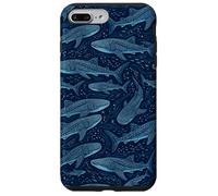 Requin Baleine Bleu foncé Marine Coque pour iPhone 7 Plus/8 Plus