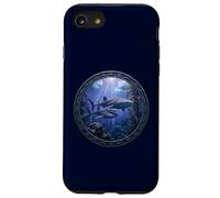 Requin-Baleine Observateur Plongeur Baleine Famille dans l'océan Coque pour iPhone SE (2020) / 7/8