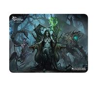 Requin Blanc WS-MP-Vestige Mp-1896 400 x 300 mm Phageborn Gaming Tapis de Souris - Noir/Vert