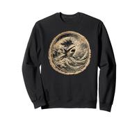 Requin Chemise Esprit de méditation Moine Zen Sweatshirt