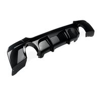 Requin Chocs Arrière Voiture Lèvre de diffuseur Pare-Chocs arrière pour BMW E92 E93 328i 335i coupé/pièce Voiture 2007 - 2013(Glossly Black)