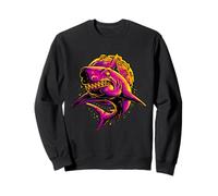 Requin Cosmique féroce Dark Fantasy Art, Cadeau prédateur océanique Sweatshirt