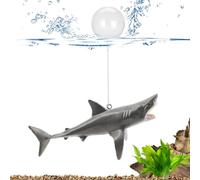Requin décoratif pour aquarium avec position réglable | Requin flottant flottant pour maison, hôtel, lieu de travail