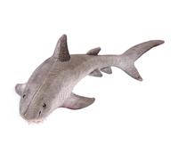 Requin en Peluche - 60 cm - Simulation de Dessin animé - Douce - Rembourrée - Compagnon de Jeu décoratif - Grand Requin - avec Structure de élastique - Design indéformable A