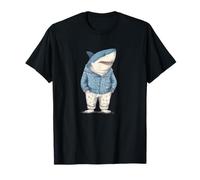 Requin endormi Cool en Pyjama pour Les Fans de Requins et de vêtements de Nuit T-Shirt
