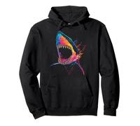 Requin géométrique Motif Amour Animal océan Sweat à Capuche