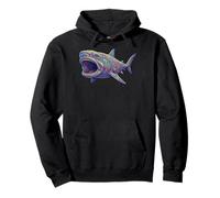 Requin Grande-Gueule Coloré Couleur Sweat à Capuche