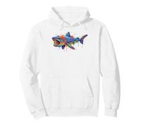 Requin Grande-Gueule Coloré Couleur Sweat à Capuche