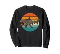 Requin Grande-Gueule Rétro Océan Sweatshirt