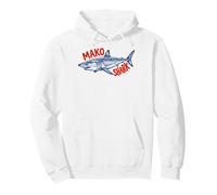 Requin Mako Illustration Pêcheur Sportif Sweat à Capuche