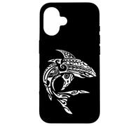 Requin Maori hawaïen Tribal Coque pour iPhone 16