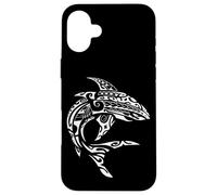 Requin Maori hawaïen Tribal Coque pour iPhone 16 Plus