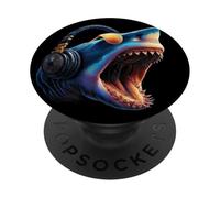 Requin Motif Requin Tigre Requin Gris Requin Blanc Requin PopSockets PopGrip Adhésif