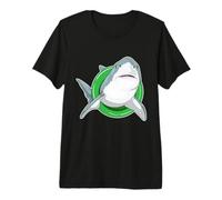 Requin Natation Bouée Gonflable Été T-Shirt Haut de Gamme
