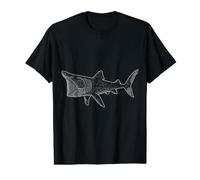 Requin Pèlerin Illustration Passionné De Requins T-Shirt Graphique avec Valeur