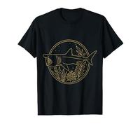 Requin Pèlerin Illustration Passionné De Requins T-Shirt Graphique avec Valeur
