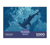 Requin Puzzle 1000 Pièces Jouet De Défi pour Adultes Océan Jeu De Puzzle Jeu Éducatif Familial Cadeau De Décoration Intérieure 70x50cm 1000pcs