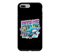 Requin rétro Bite Me Coque pour iPhone 7 Plus/8 Plus