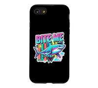 Requin rétro Bite Me Coque pour iPhone SE (2020) / 7/8