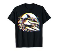 Requin Surfeur Stylé - Design vague mer surf squale stylisé T-Shirt