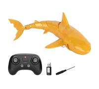 Requin Télécommandé - Jouet Submersible Étanche | Robot Nageur Réaliste, Portée 50 M, Autonomie 30 Min, pour Piscine, Plage, Bain - Super Cadeau Anniversaire Ou Noël pour Garçons, Filles,