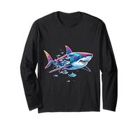 Requin Œuvre d'art Manche Longue