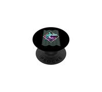 Requin Zombie Amusant Halloween Poisson Effrayant Love Jawsome Zombies PopSockets PopGrip Adhésif