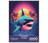 requin1000 Piece Jigsaw Puzzles for Adults Family Game artChallenging for Home Decoration Great Gift Idea38x26cm/1000pcs