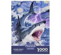 requinJigsaw Puzzles for Adults 1000 Pieces Age 12+ for Adults FamilyPuzzle Game Beautiful Decoration for Women Gifts for Man70x50cm/1000pcs