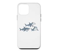 Requins marteaux, océan, Vie Marine, prédateur, Amateur de Requins Coque pour iPhone 12 Mini