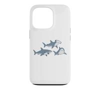 Requins marteaux, océan, Vie Marine, prédateur, Amateur de Requins Coque pour iPhone 13 Pro