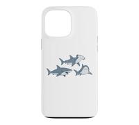Requins marteaux, océan, Vie Marine, prédateur, Amateur de Requins Coque pour iPhone 13 Pro Max