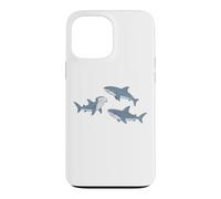 Requins marteaux, océan, Vie Marine, prédateur, Amateur de Requins Coque pour iPhone 13 Pro Max