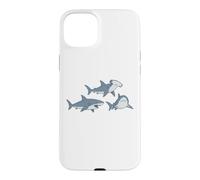 Requins marteaux, océan, Vie Marine, prédateur, Amateur de Requins Coque pour iPhone 15 Plus