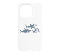 Requins marteaux, océan, Vie Marine, prédateur, Amateur de Requins Coque pour iPhone 15 Pro