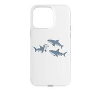 Requins marteaux, océan, Vie Marine, prédateur, Amateur de Requins Coque pour iPhone 15 Pro Max