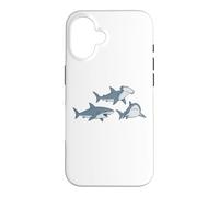 Requins marteaux, océan, Vie Marine, prédateur, Amateur de Requins Coque pour iPhone 16