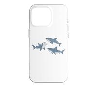 Requins marteaux, océan, Vie Marine, prédateur, Amateur de Requins Coque pour iPhone 16 Pro