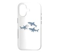Requins marteaux, océan, Vie Marine, prédateur, Amateur de Requins Coque pour iPhone 17