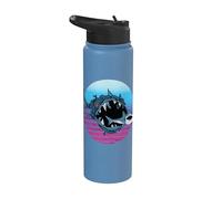 Requins monstres Mer Prédateurs marins Océans Bêtes Stainless Steel Insulated Water Bottle