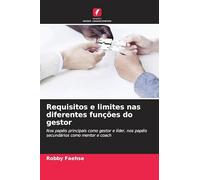 Requisitos e limites nas diferentes funções do gestor: Nos papéis principais como gestor e líder, nos papéis secundários como mentor e coach