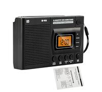 Réquive d'alarme Radio numérique - Réquive d'alarme Radio | LCD Watch | Réveil avec AM/FM | Analogadio opérationnel de Batterie | de Puce dspp avec Une Conception d'antenne télesco