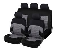 REROM Auto Housse de SièGe pour Peugeot 308 2013-2020 2021 2022 2023, Lavable Couvre Sieges pour Avant Et Arrière Protecteurs de SièGe Auto,- Grey